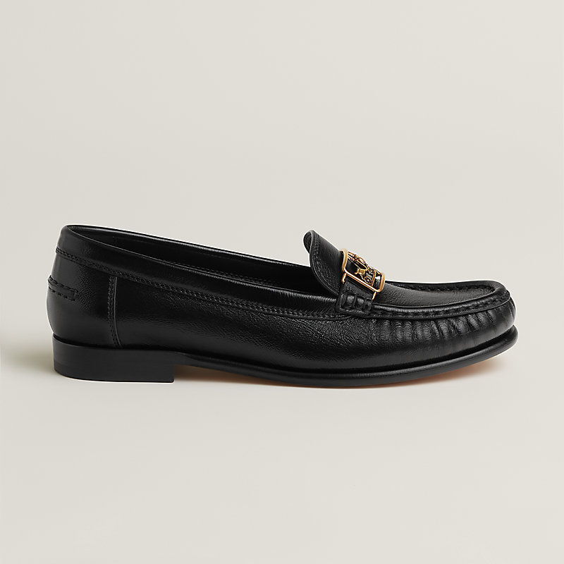 Kessy loafer - Black | Hermès Canada